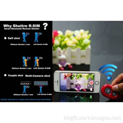 Bluetooth Shutter for iPhone/Android